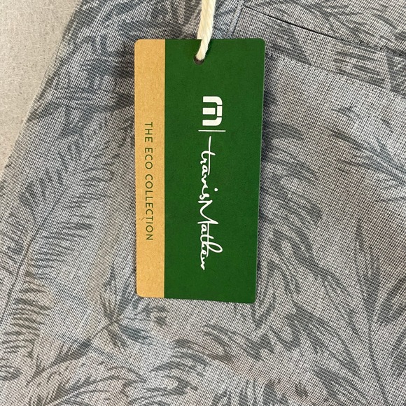 Travis Mathew Mens 42 Jaguar Heather Quiet Shade Floral Print Golf Shorts Flat - Picture 6 of 8